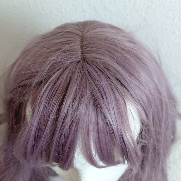 Lavender Wavy Hair Wig - Picture 2 of 8